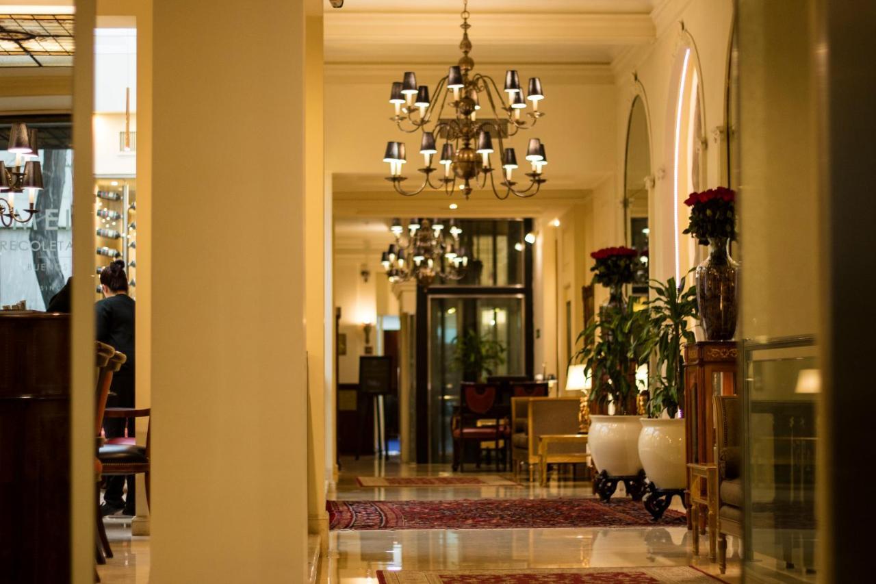 Melia Recoleta Plaza Hotel Buenos Aires Exteriör bild